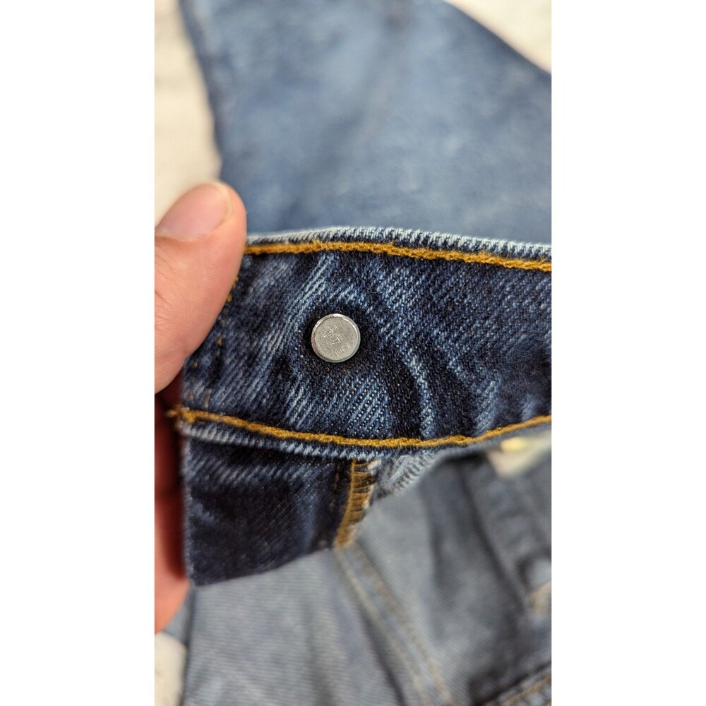 Levi's Jeans Men's 36x31 Two Horse Brand Acid Wash 40840 USA Vintage 80s 90s - Picture 7 of 16